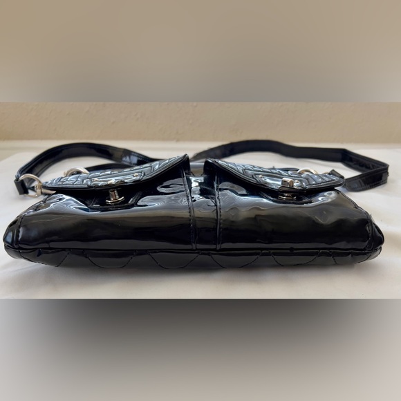 COACH 18678 Poppy Liquid Gloss Shoulder Purse Bag Quilted  Pre-owned. - Picture 7 of 14